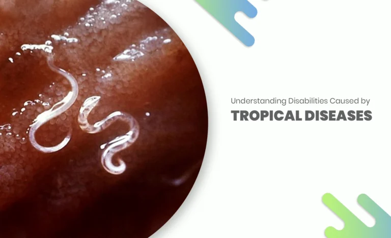 Microscopic view of parasitic worms linked to tropical diseases