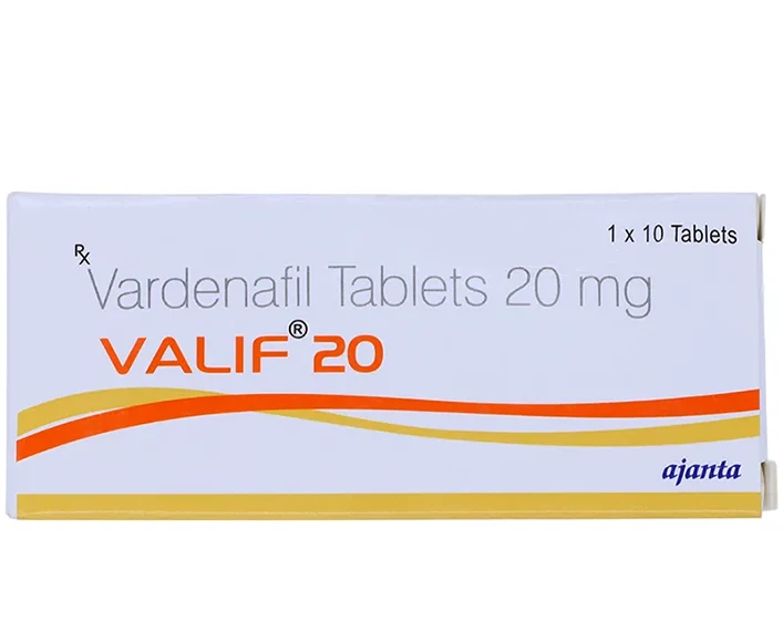 Buy Valif 20mg Tablets