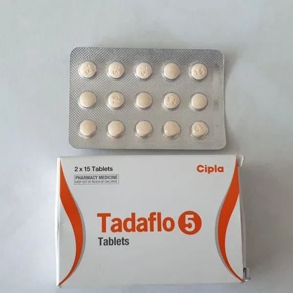 Tadaflo 5 mg tablets