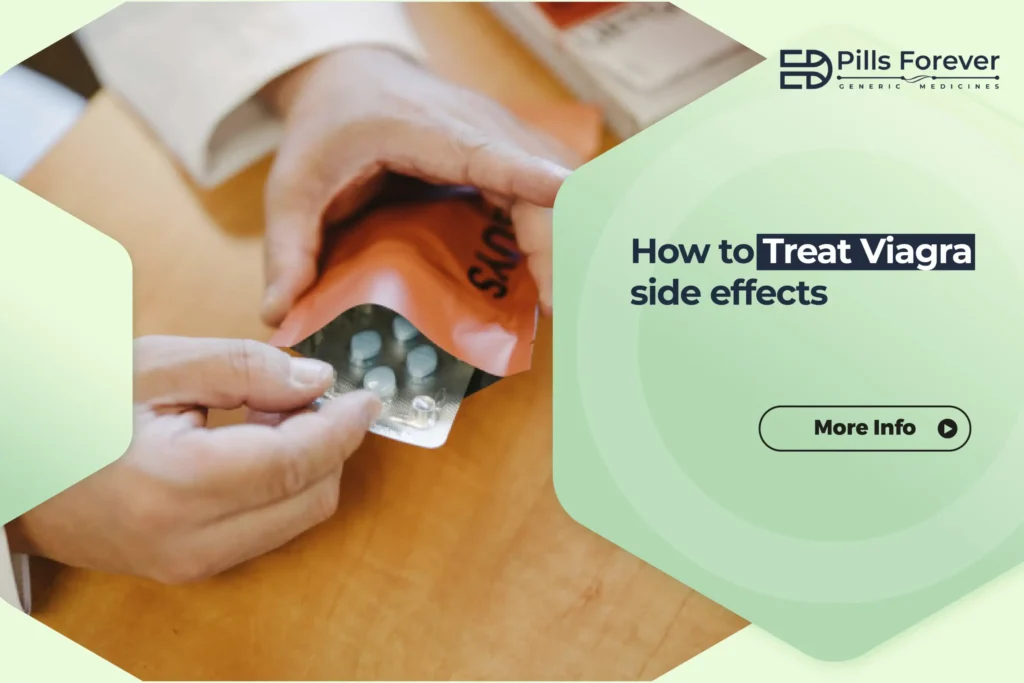 How to treat viagra side effects
