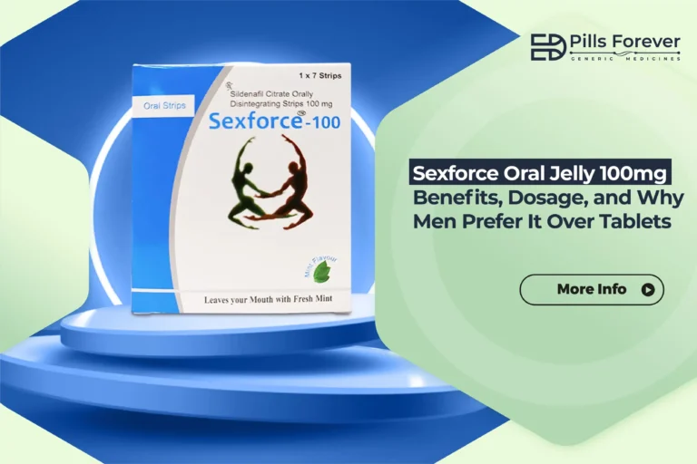 Sexforce Oral Jelly 100mg Benefits, Dosage, and Why Men Prefer It Over Tablets