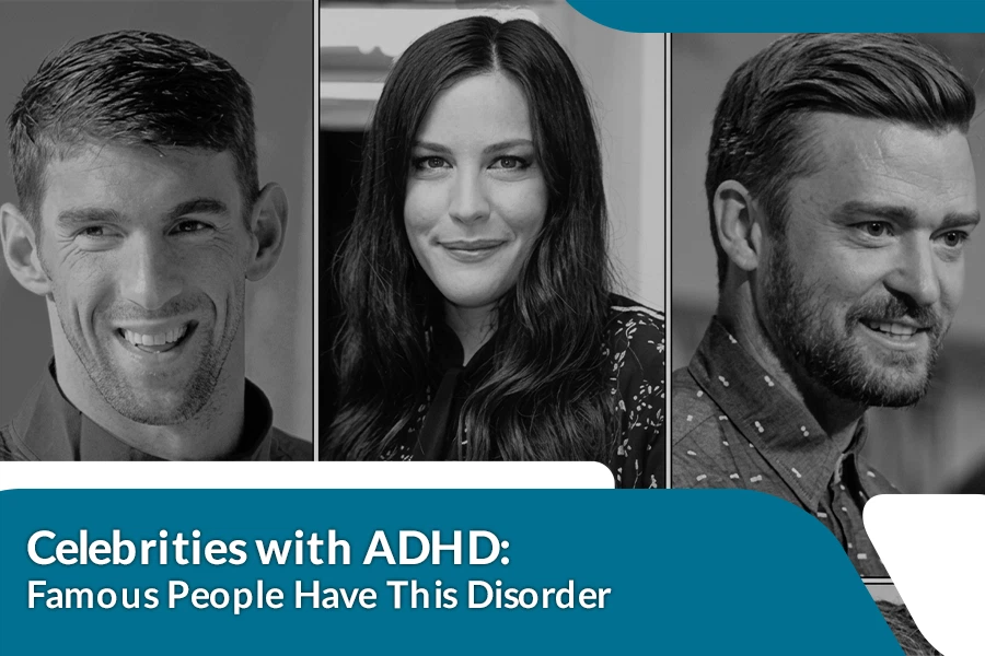 celebrities with ADHD and public awareness of the condition