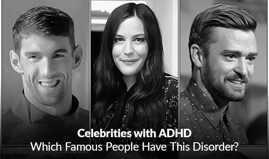 celebrities with ADHD and public awareness of the condition