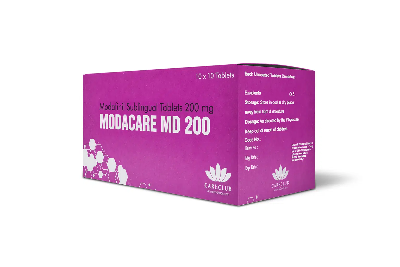 Modacare MD 200mg (Modafinil)