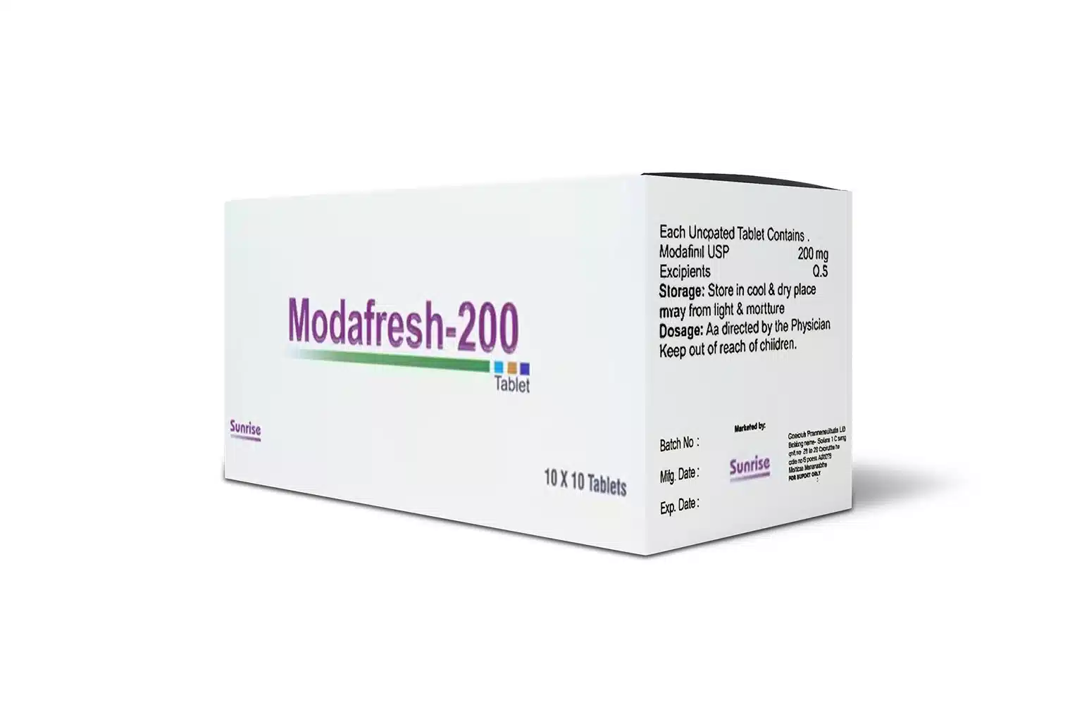 Modafresh 200 mg (Modafinil)