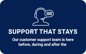Support that stays